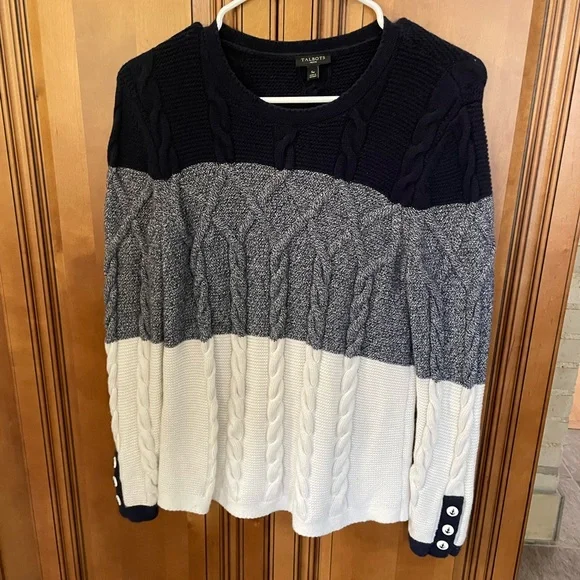 Talbots women’s cable knit sweater - Picture 6 of 6